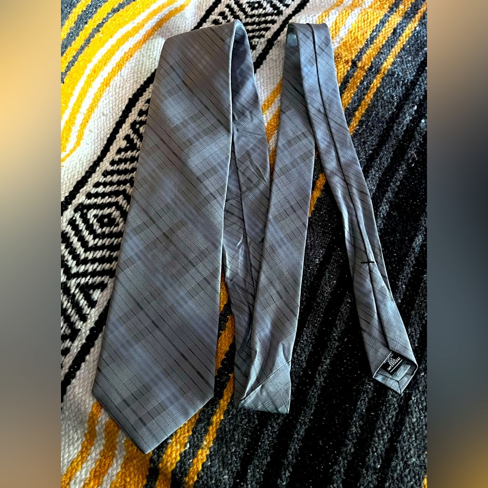Calvin Klein Vintage Imported Silk Neck Tie